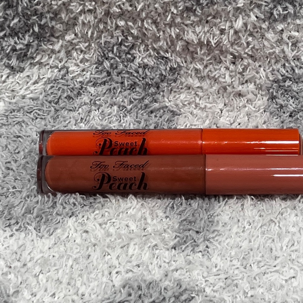 Too Faced Sweet Peach Creamy Peach Oil Lip Gloss